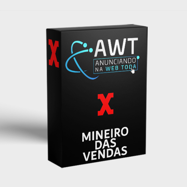 Capa do curso Anunciando na Web Toda (AWT) - Mineiro Das Vendas