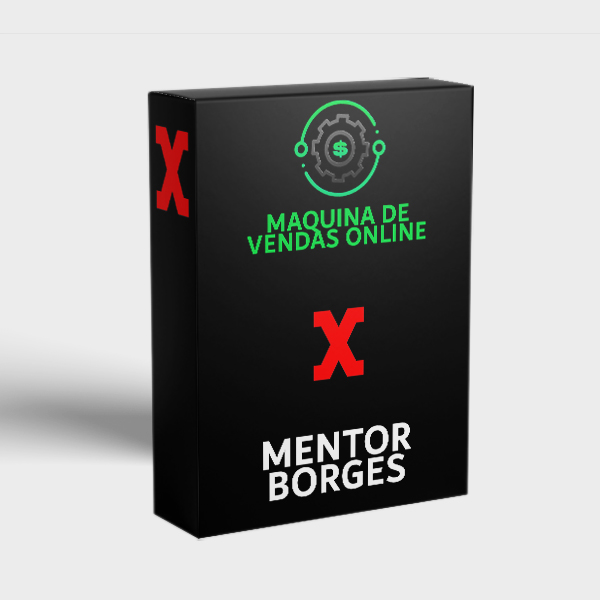 Capa do curso Máquina de Vendas Online - Mentor Borges